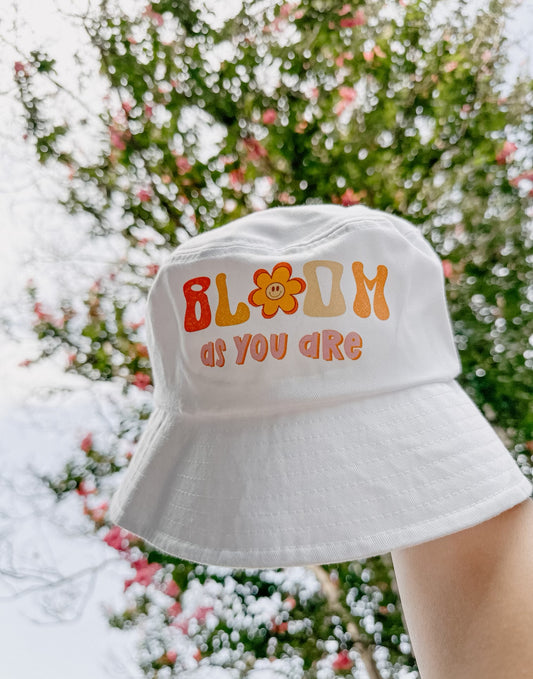 Bloom As You Are Bucket Hat