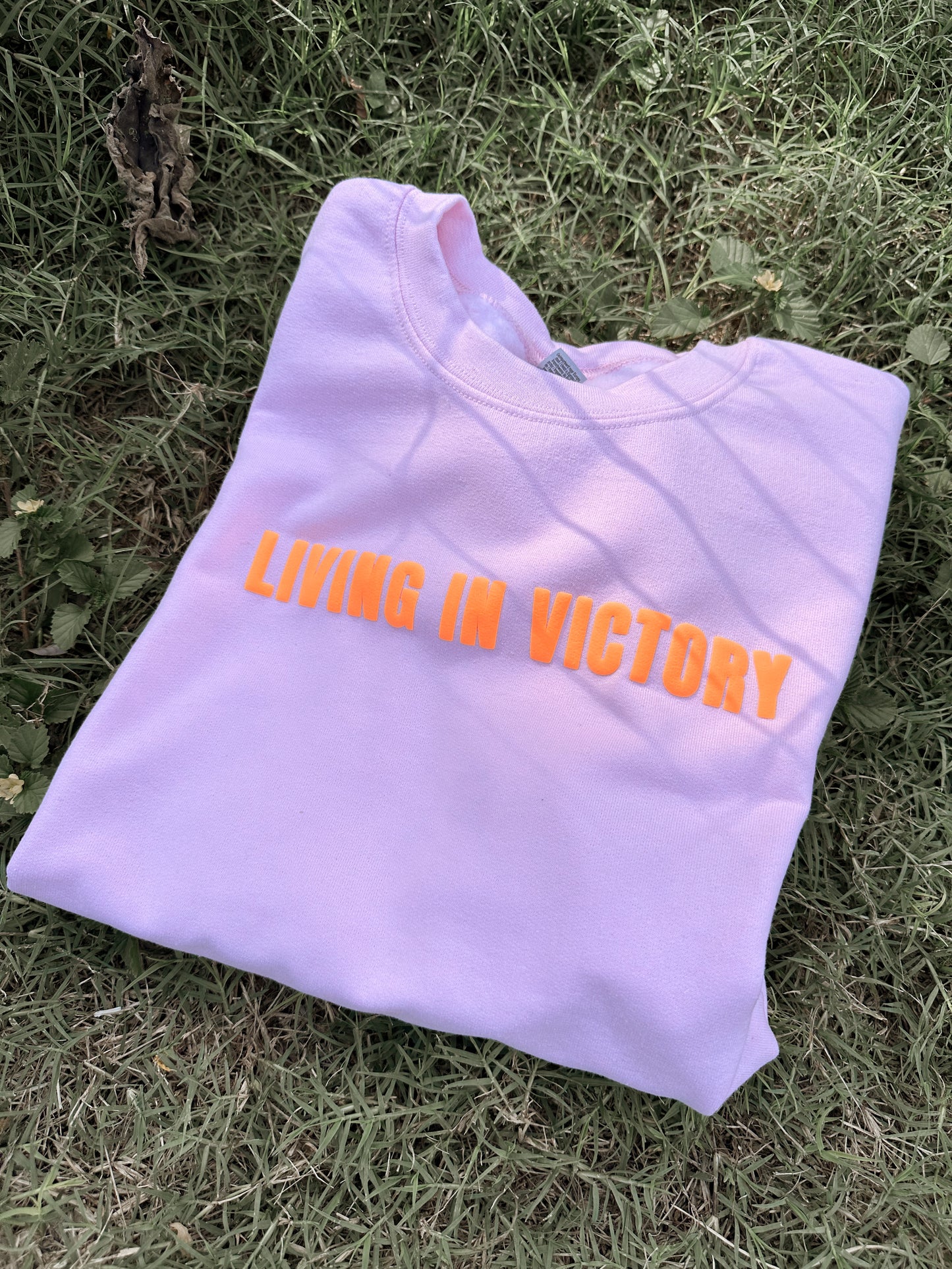 Living In Victory Crewneck
